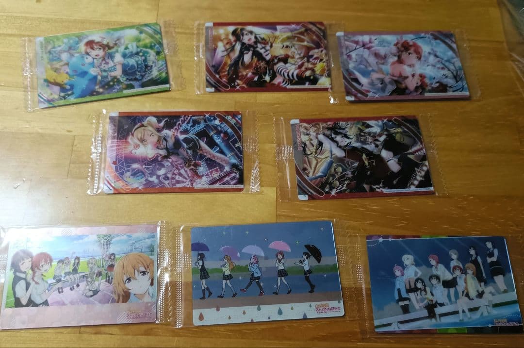 虹ヶ咲学園スクールアイドル同好会　ラブライブ　ウエハースカード