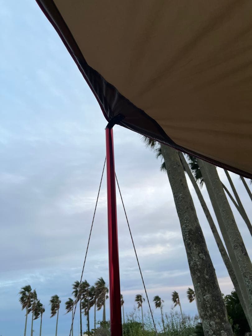 スノーピーク　ヘキサ　タープ　ヘキサタープ　ブラウン