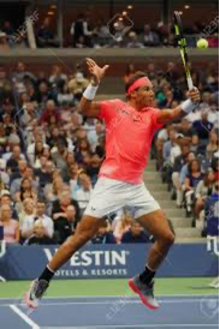 ナダル　全米オープン　 2017年　ナイキ　NIKE テニス　シャツ