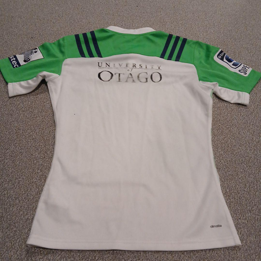 adidas ラガーシャツ 緑/白 University of Otago