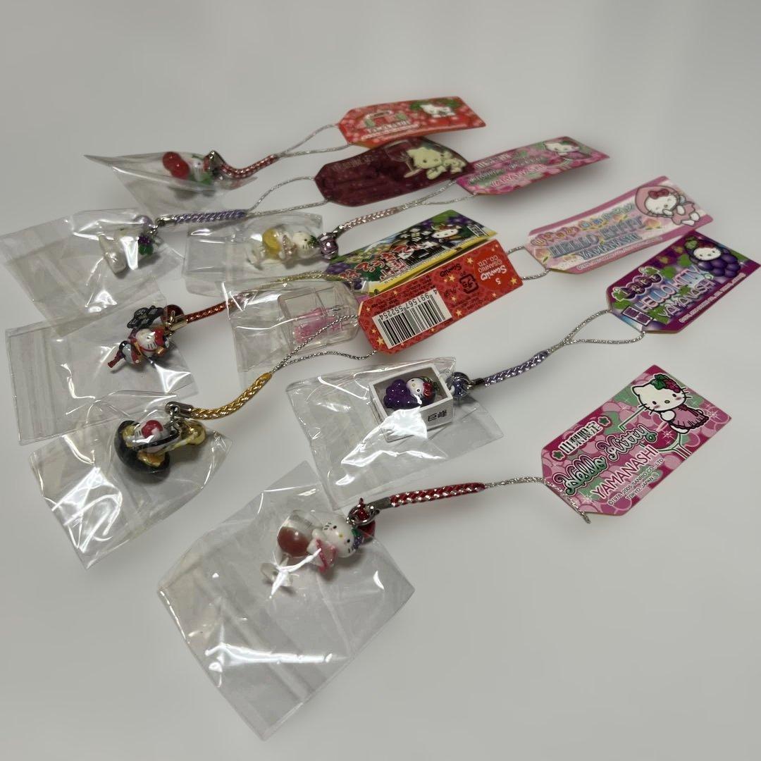 ご当地キティ 山梨限定ストラップ8個セット