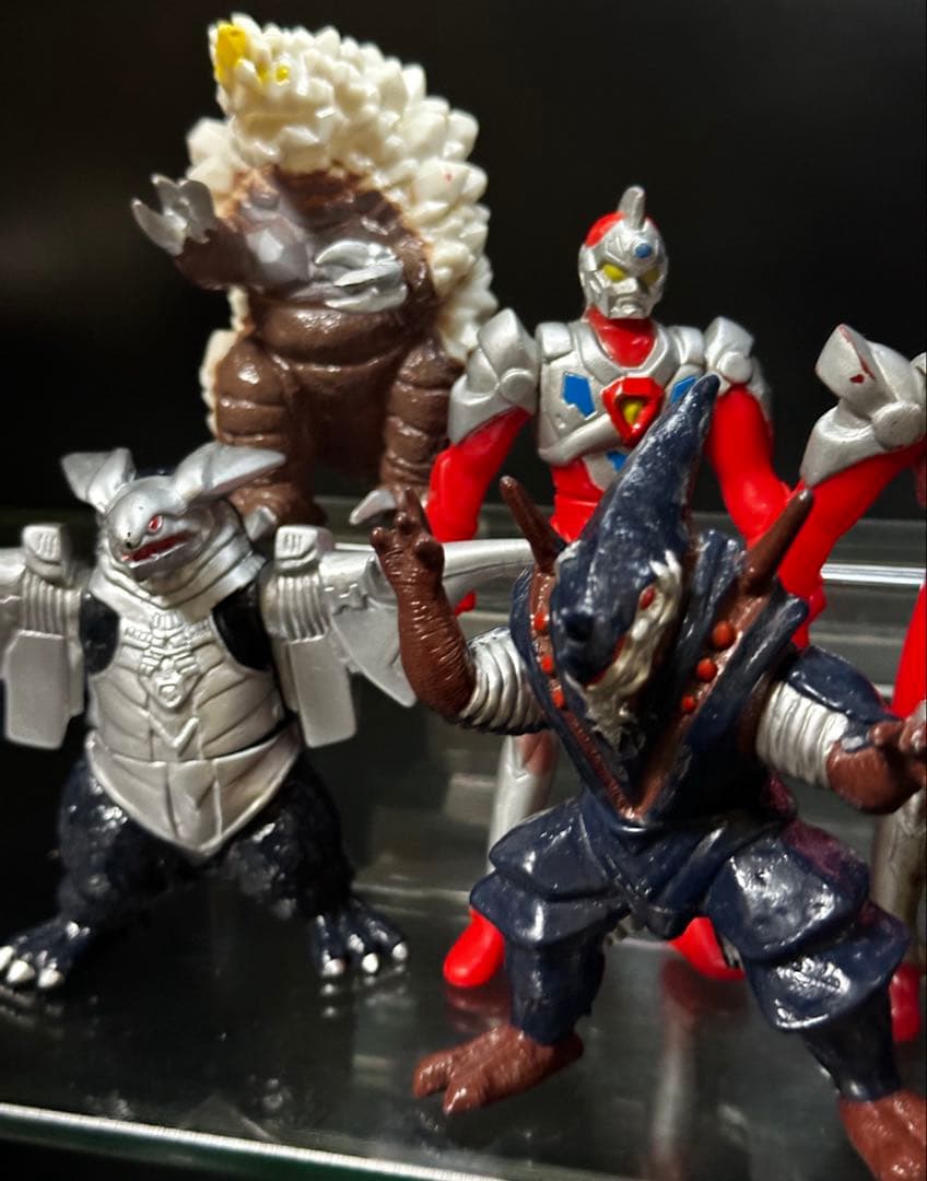 電光超人グリッドマン/サンダーグリッドマン/ギラルス/バギラ/シノビラー他ソフビ