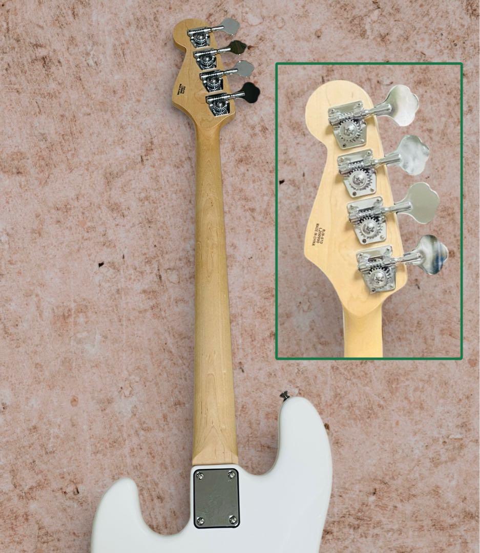 （美品）BUSKER'S BJB-3 LPB ジャズベース ホワイト色 島村楽器