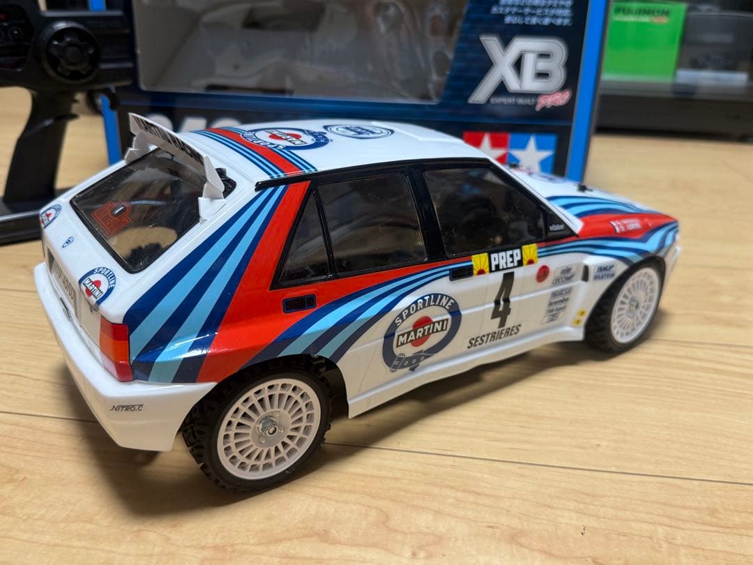 タミヤ　ラジコン　1/10RC XB ランチア デルタ インテグラーレ