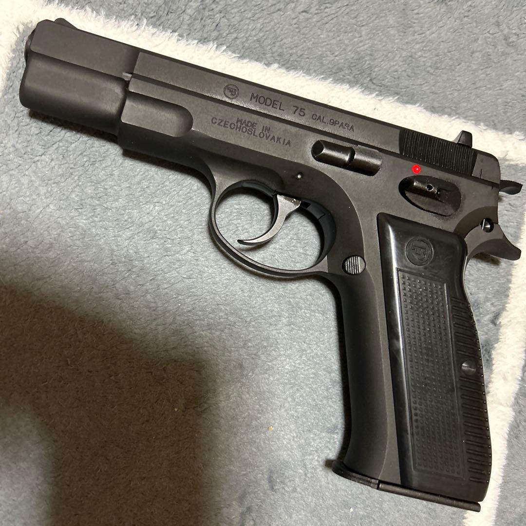 マルシンCZ75 カートリッジ排莢タイプ、ブラックヘビーウエイト　新品同様