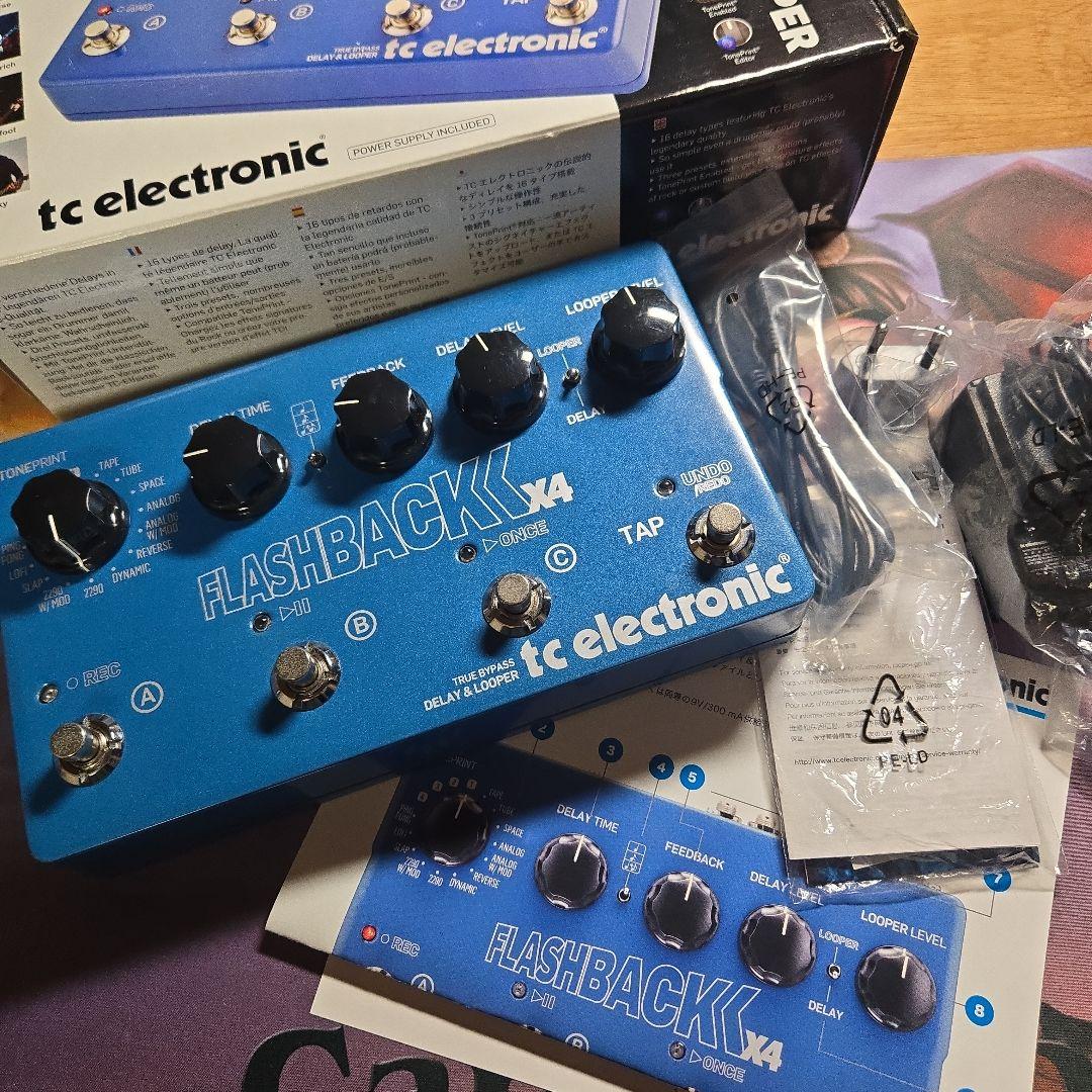 ギター tc electronic FLASHBACK X4