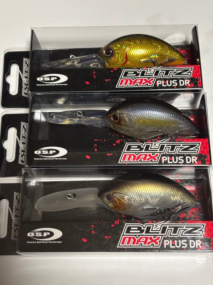 OSP ルアー セット ブリッツマックスプラス DR テイスティシャッド