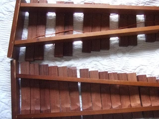 ●KAWAI カワイ シロホン カリン 木琴 2段 音楽 演奏●