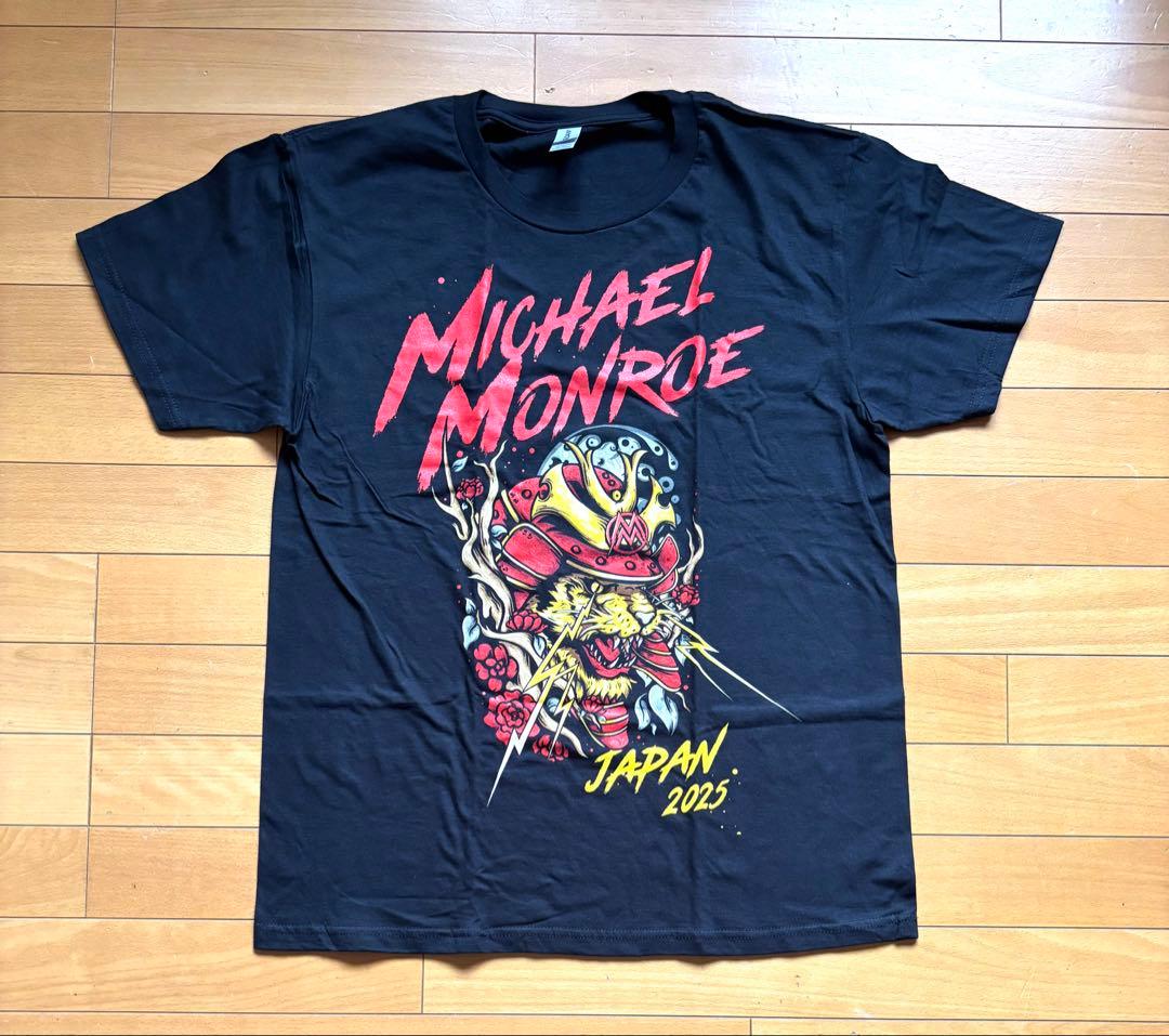 【完売品】Michael Monroe マイケル・モンロー ツアーTシャツ L