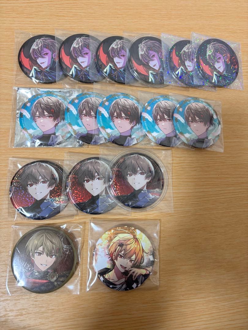 シクフォニ　暇72缶バッジ