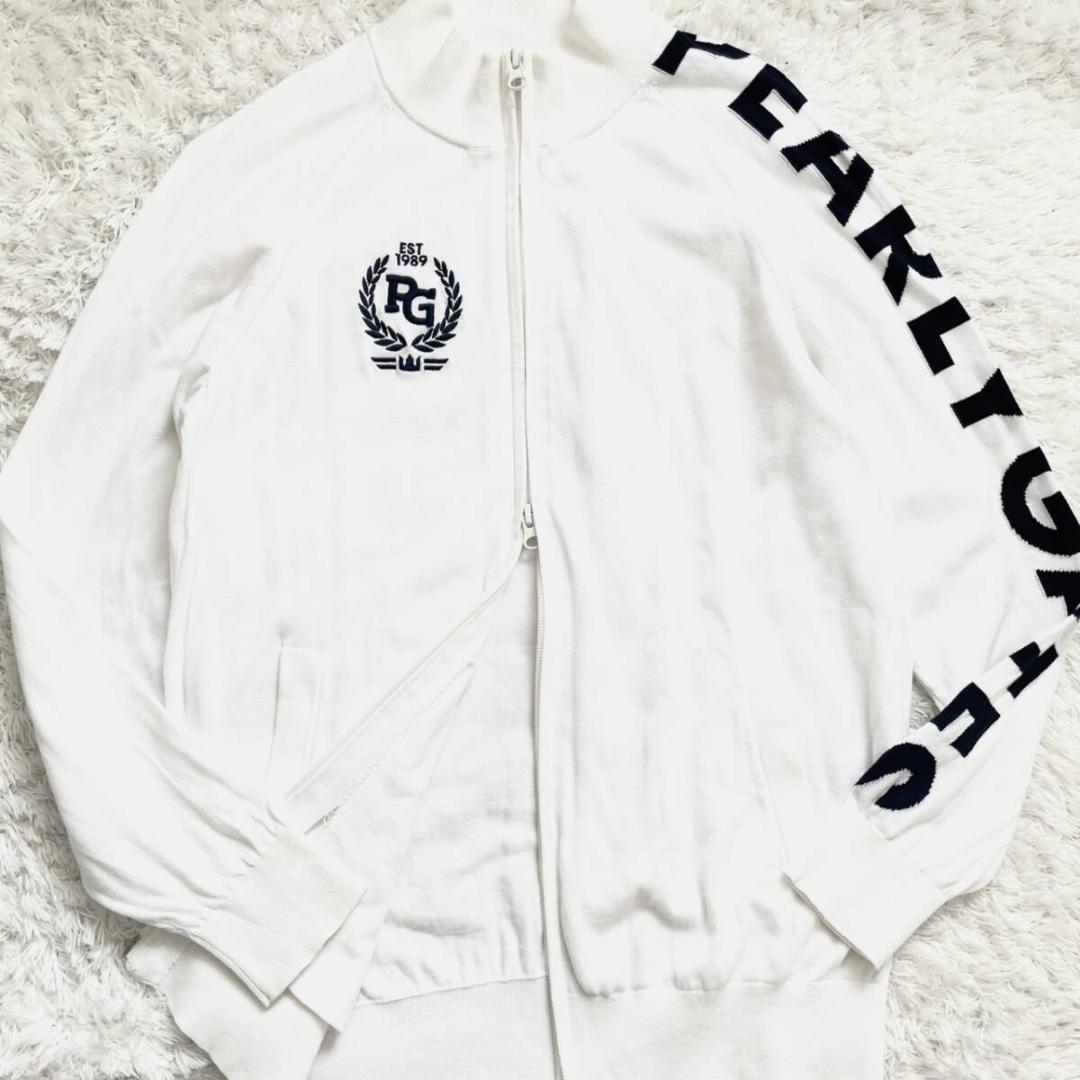 極美品✨PEARLY GATES ドライバーズニット ジャケット ダブルジップ