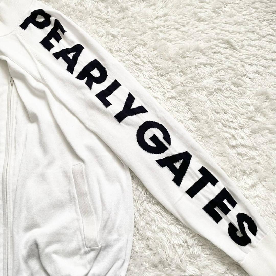 極美品✨PEARLY GATES ドライバーズニット ジャケット ダブルジップ