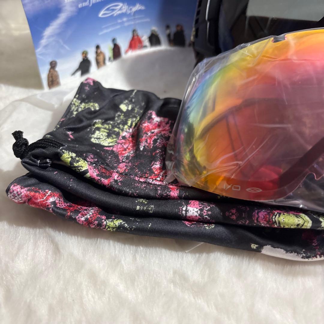 新品未使用タグ付き　SMITH I/O スミス スノーゴーグル 交換レンズ付き