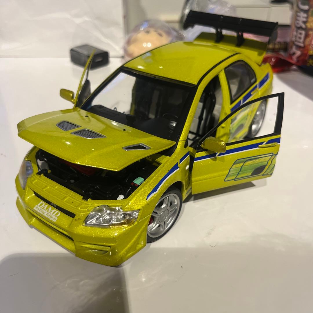 ERTL 1/18 三菱 ランサーエボリューション Ⅶ ワイルドスピードx2