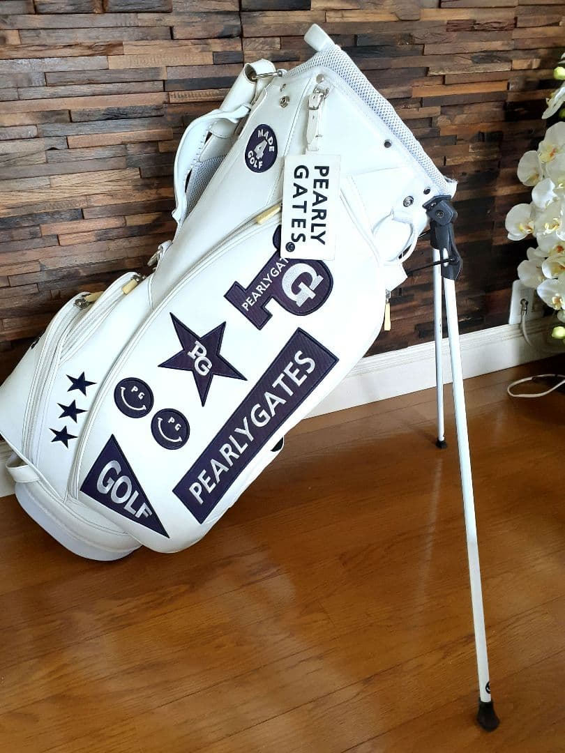 PEARLY GATES キャディバッグ 、ヘッドカバーセット