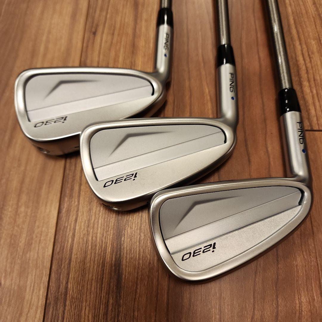 【レフティ】PING i230 アイアン 6本セット スチールファイバー