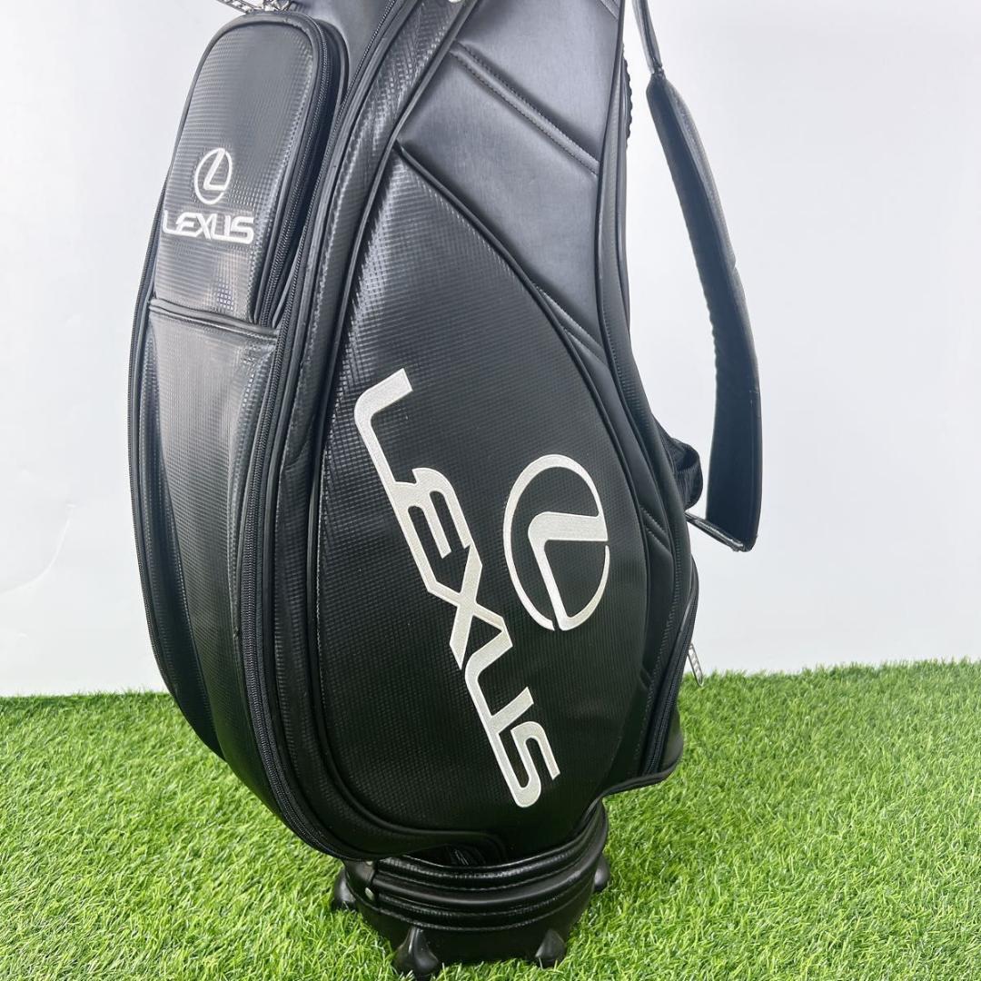 LEXUS レクサス MIZUNO ミズノ ゴルフ キャディバッグ ブラック 黒