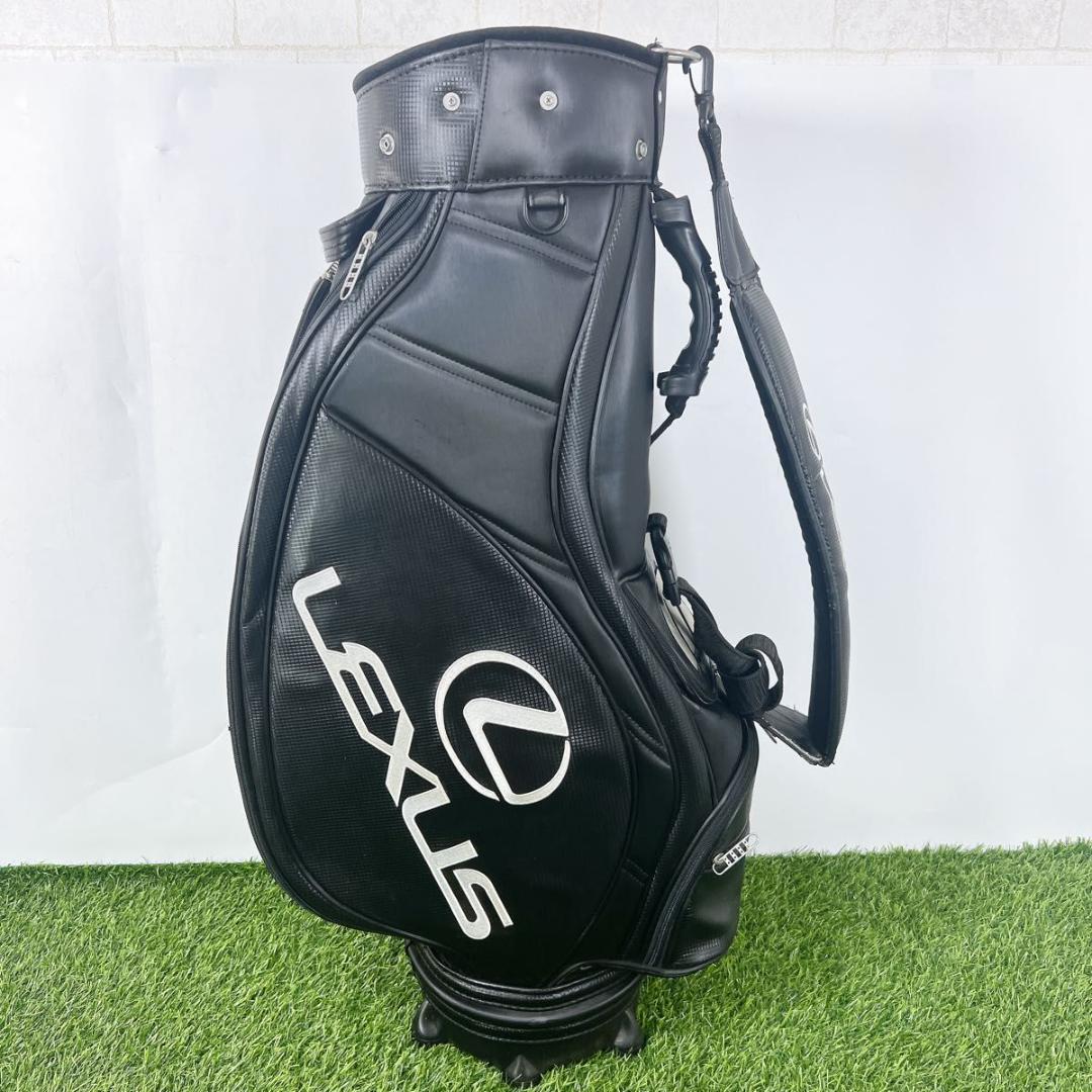 LEXUS レクサス MIZUNO ミズノ ゴルフ キャディバッグ ブラック 黒