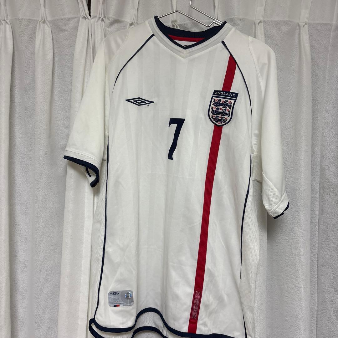 デイビッドベッカム　正規代表ユニフォーム