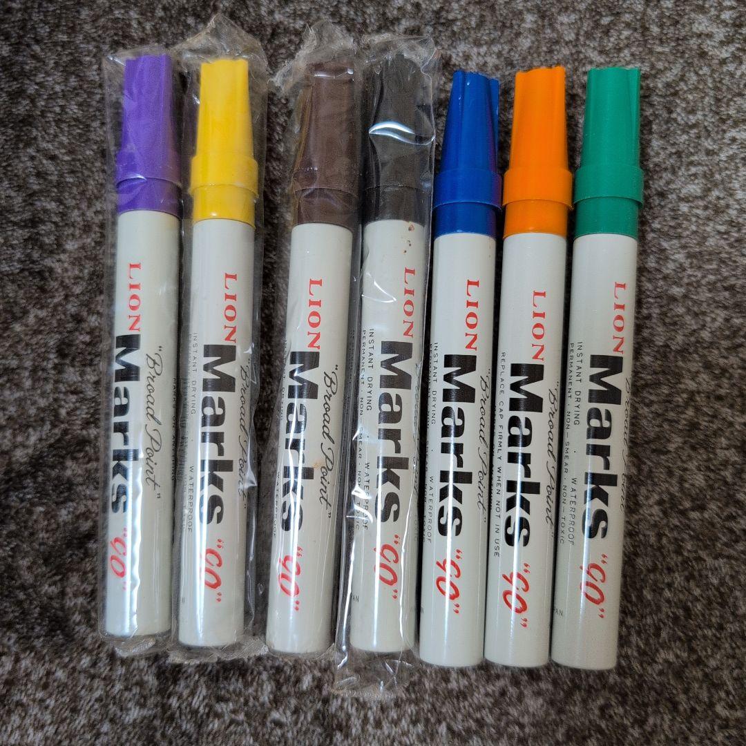 【昭和レトロ演出用】ライオン マークス 8色 カラーセット