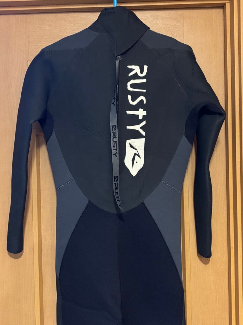 未使用品　RUSTY ウエットスーツ　セミドライ　フルスーツ　 裏起毛　Lサイズ