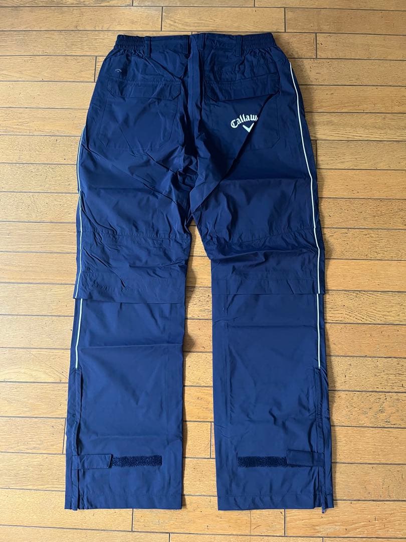 【Callaway】 レインウェア ネイビー×レッド