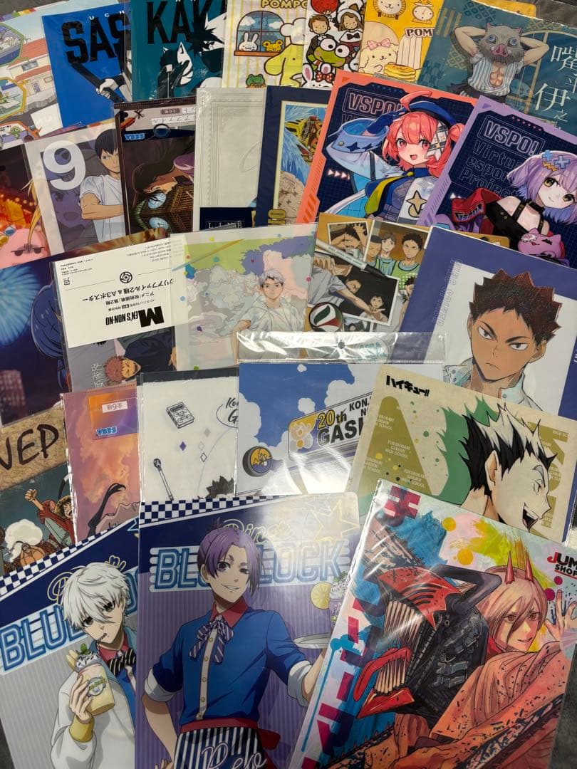 ノンジャンル アニメキャラ クリアファイル 大量 まとめ売り