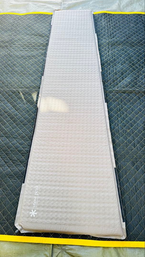 スノーピーク インフレーターダブルマット　テレコ　中古　②