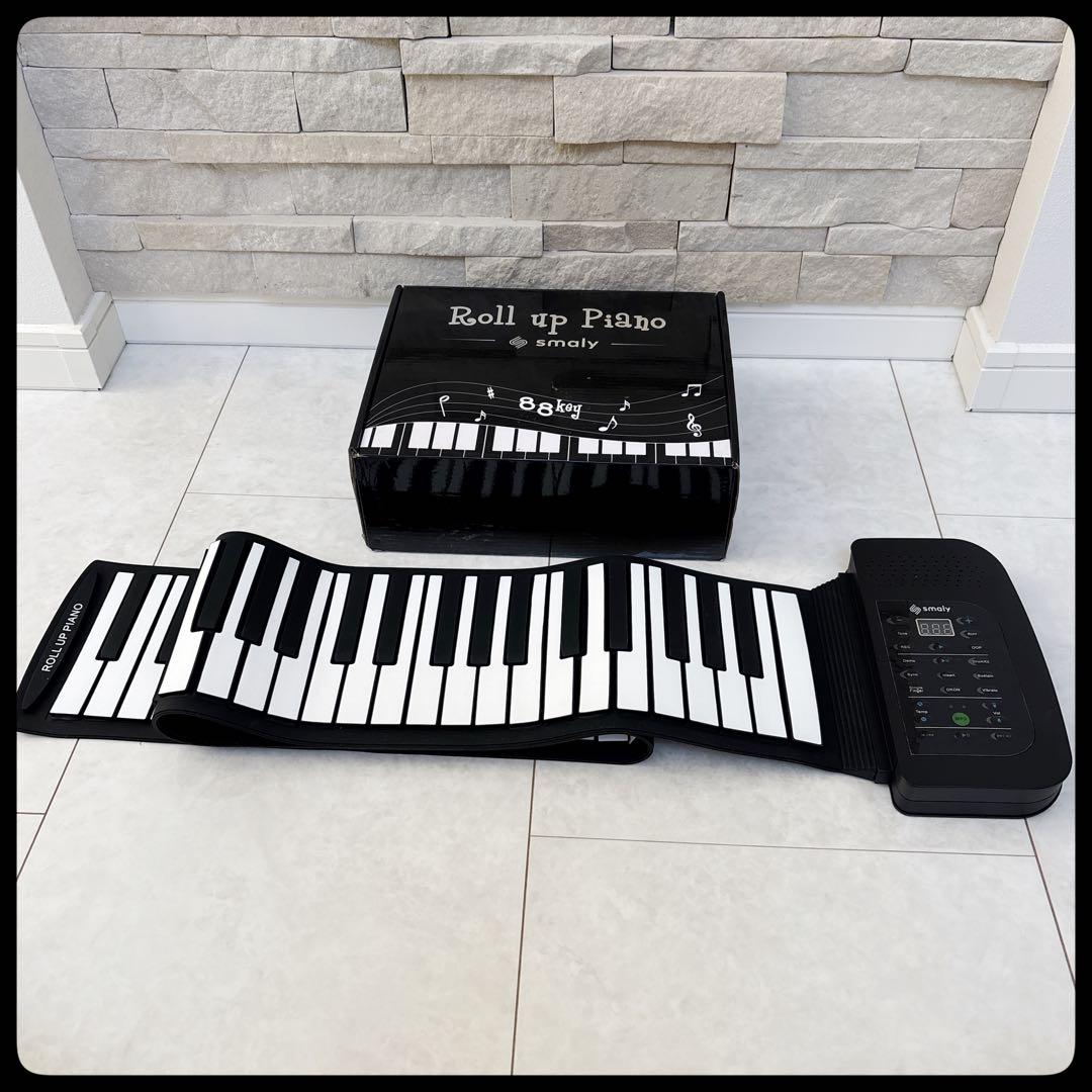 【美品】ロールアップピアノ88鍵盤 SMALY-P88A ピアノ