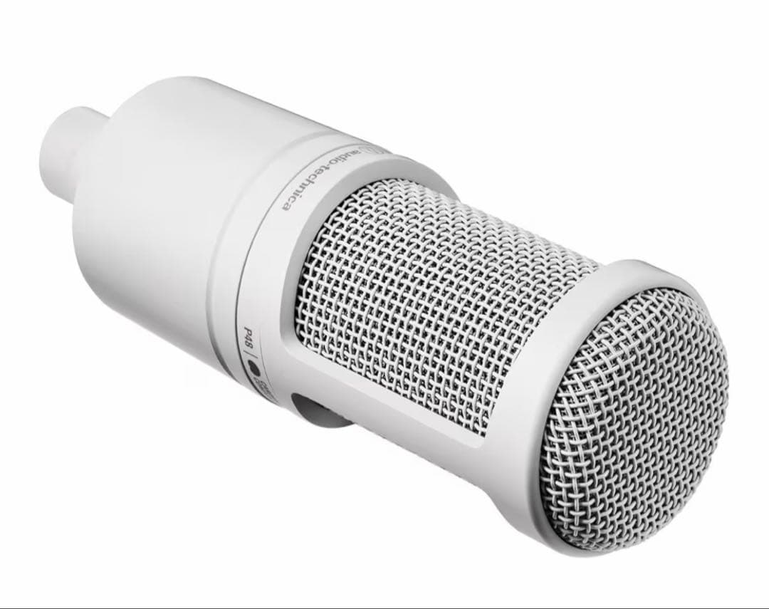 オーディオテクニカ AT2020 CWH コンデンサーマイク XLR