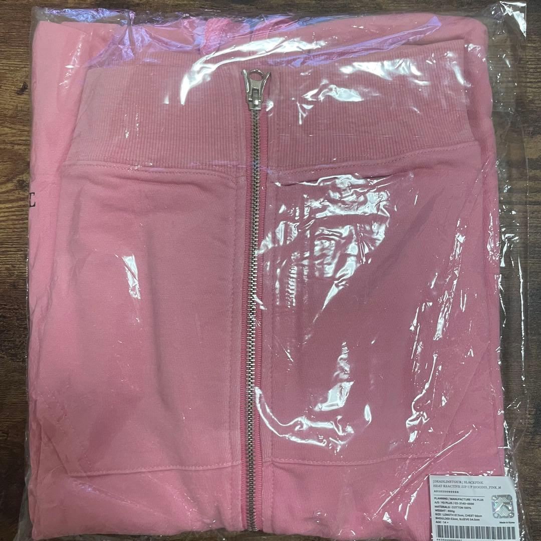 【新品】BLACKPINK DEADLINE パーカー　Mサイズ