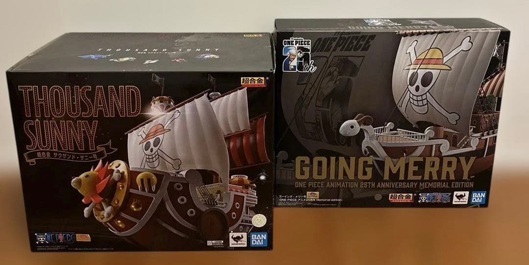 工*也様 【訳あり】ワンピース 超合金サニー号　メリー号　セット