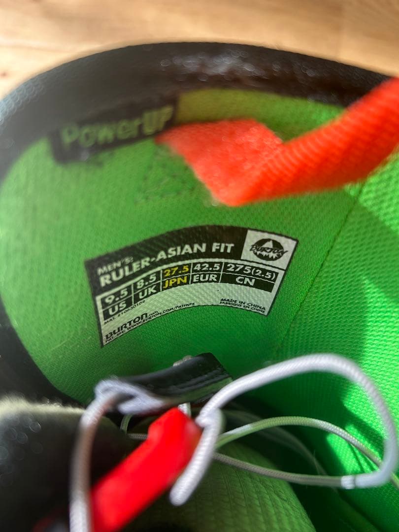 Burton Ruler-Asian Fit スノーボードブーツ 27.5cm