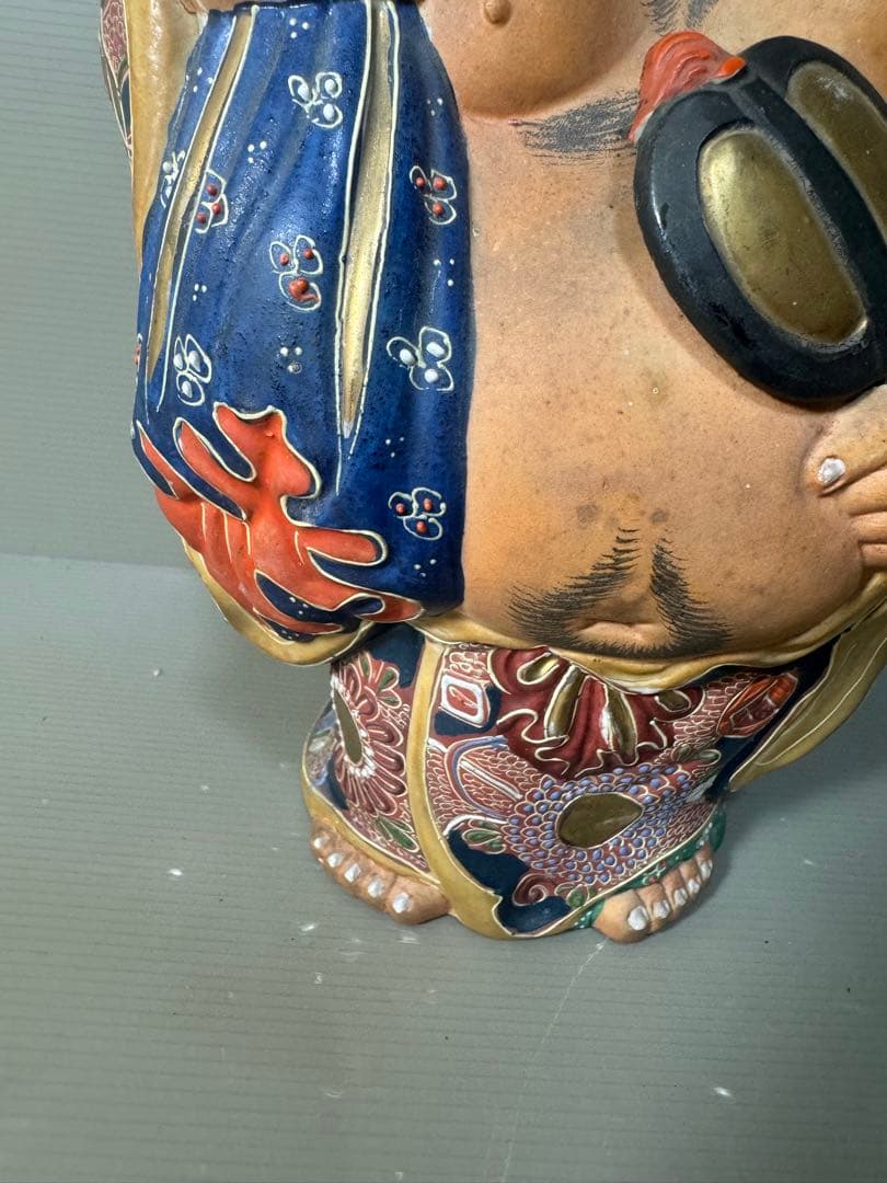 2489 九谷焼　布袋様　置物