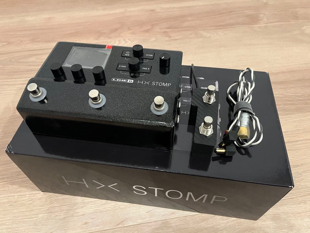 LINE 6 HX STOMP 外部フットスイッチ ケーブル付き