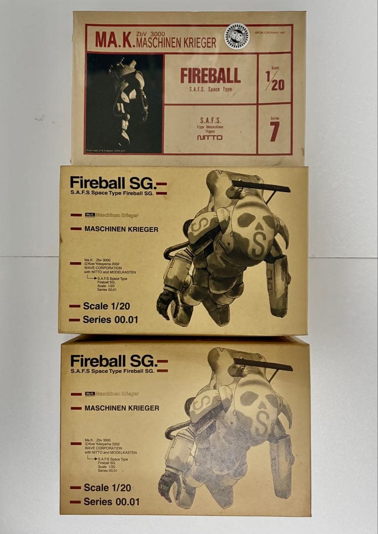 S.F.3.D ORIGINAL マシーネンクリーガー Fireball