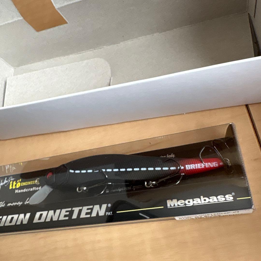 ルアー・フライ Megabass VISION ONETEN RTWL JET BLACK 3