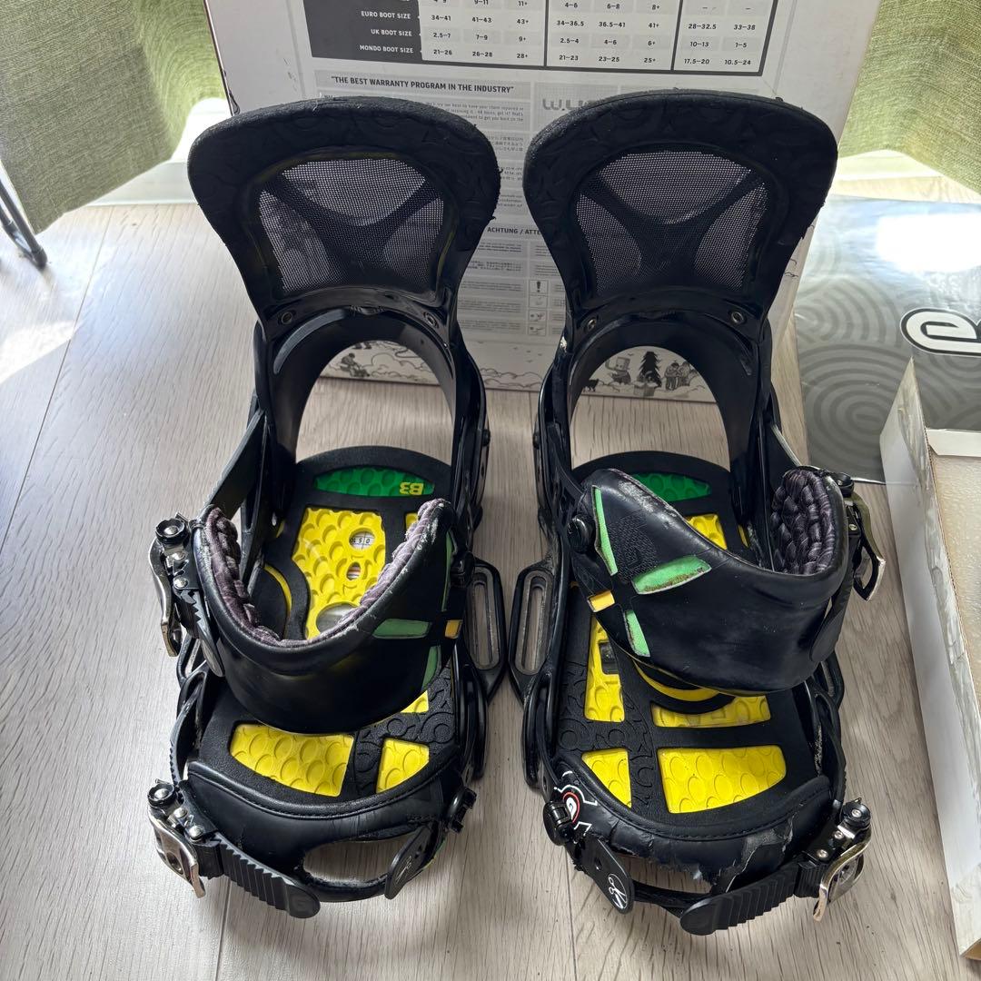 Burton CO2 EST ビンディング Sサイズ　マットブラック　バートン