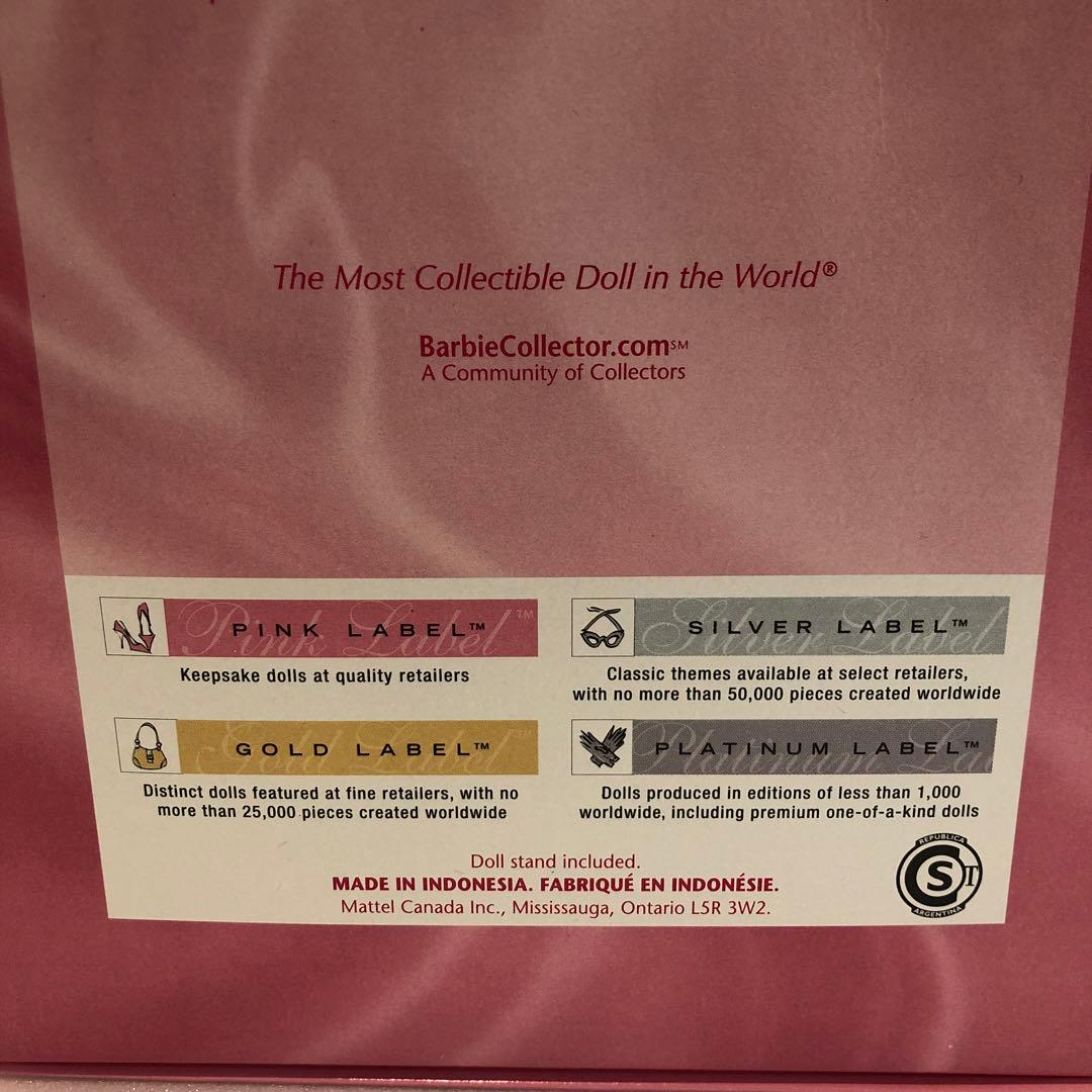 【美品】Barbie バービー PinkRibbon ピンクリボン ピンクラベル