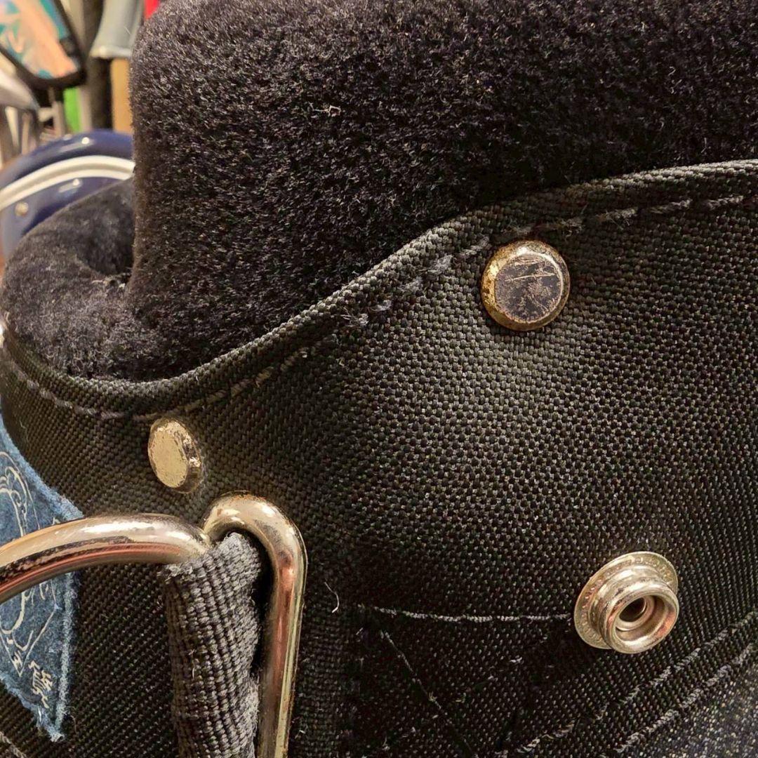 EVISU GOLF デニムキャディーバッグ8分割モデル スタンド機能付き