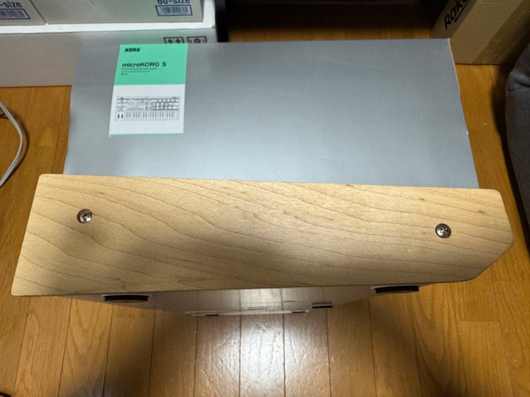 microKORG S ホワイト シンセサイザー ボコーダー KORG