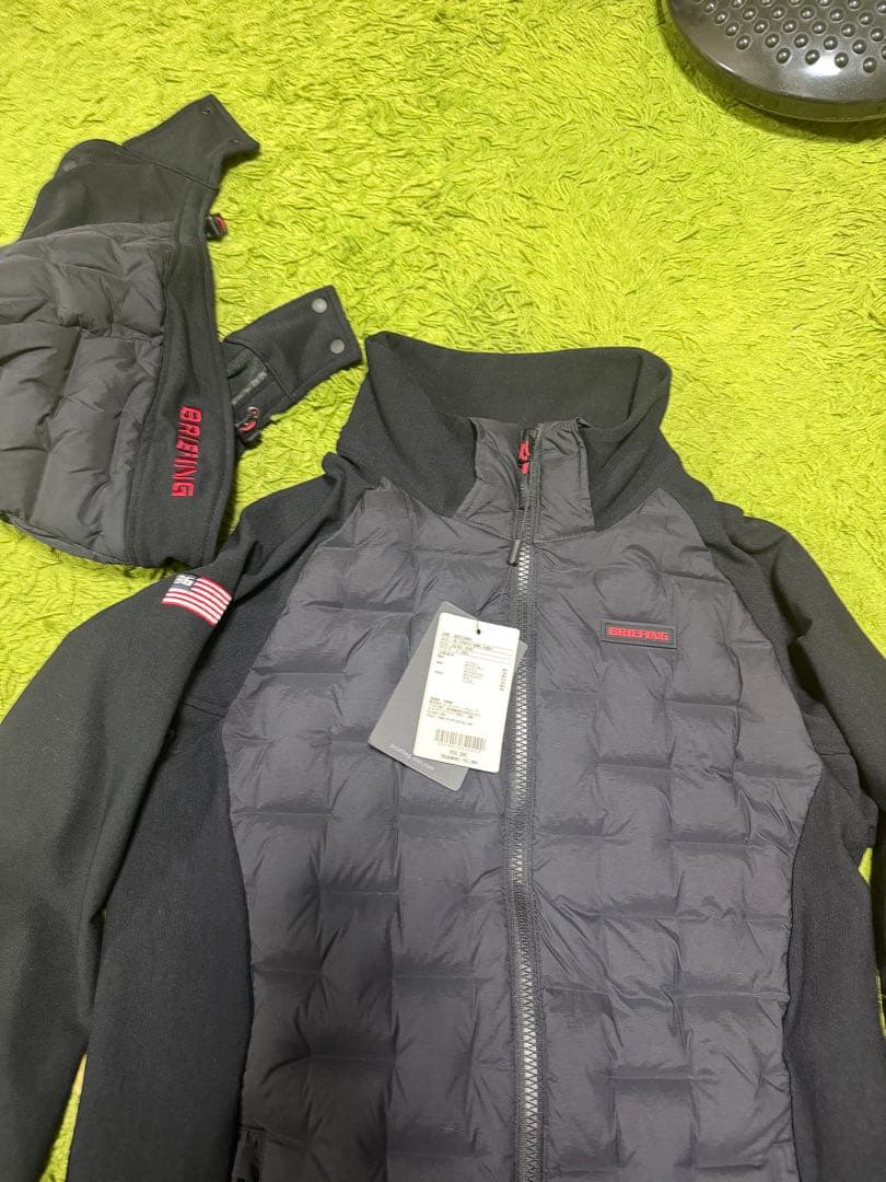 BRIEFING フード取り外し　中綿ジャケット　ブリーフィング