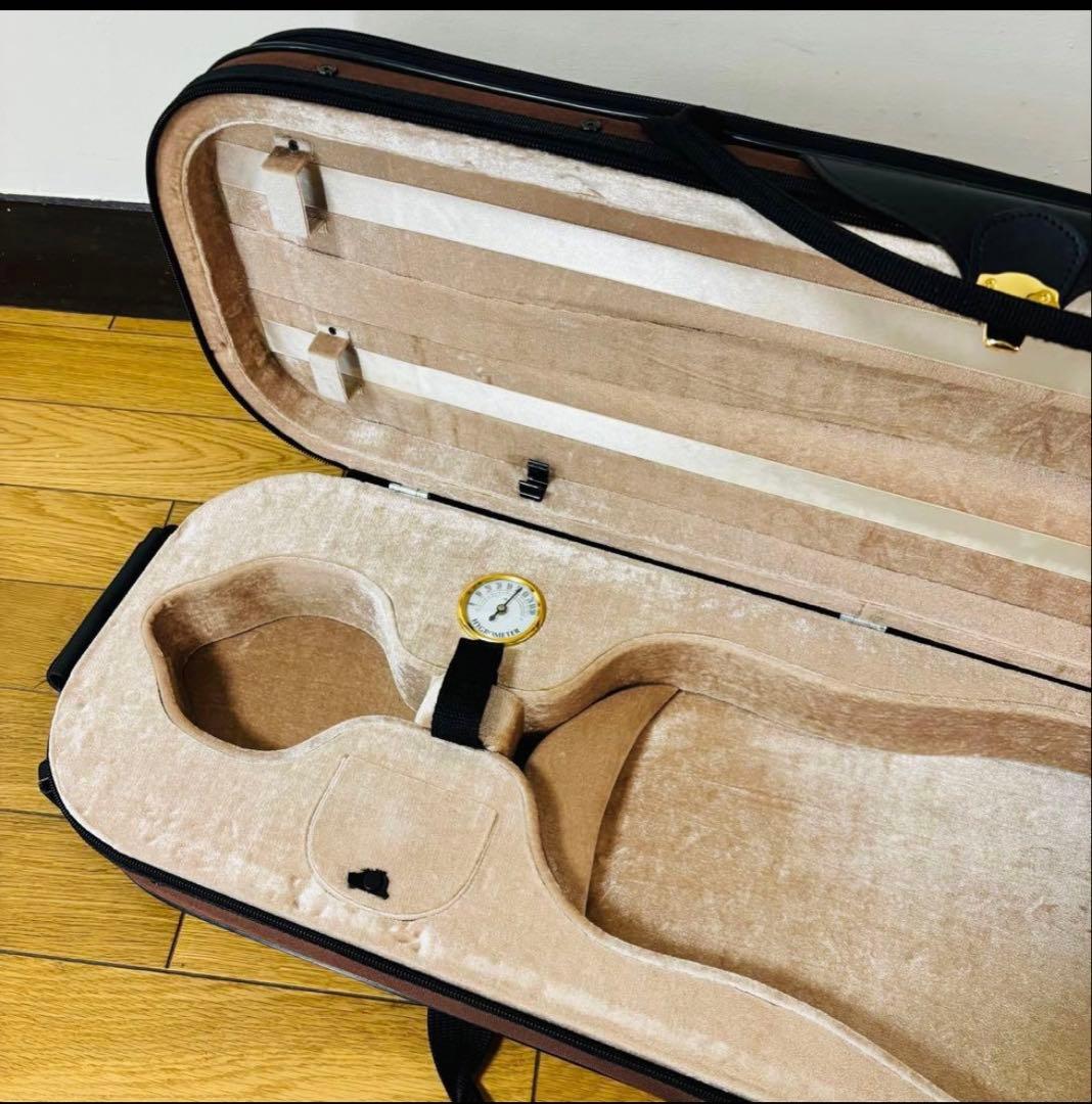 ハルシュタット バイオリンV-22 湿度計付きケースセット4/4