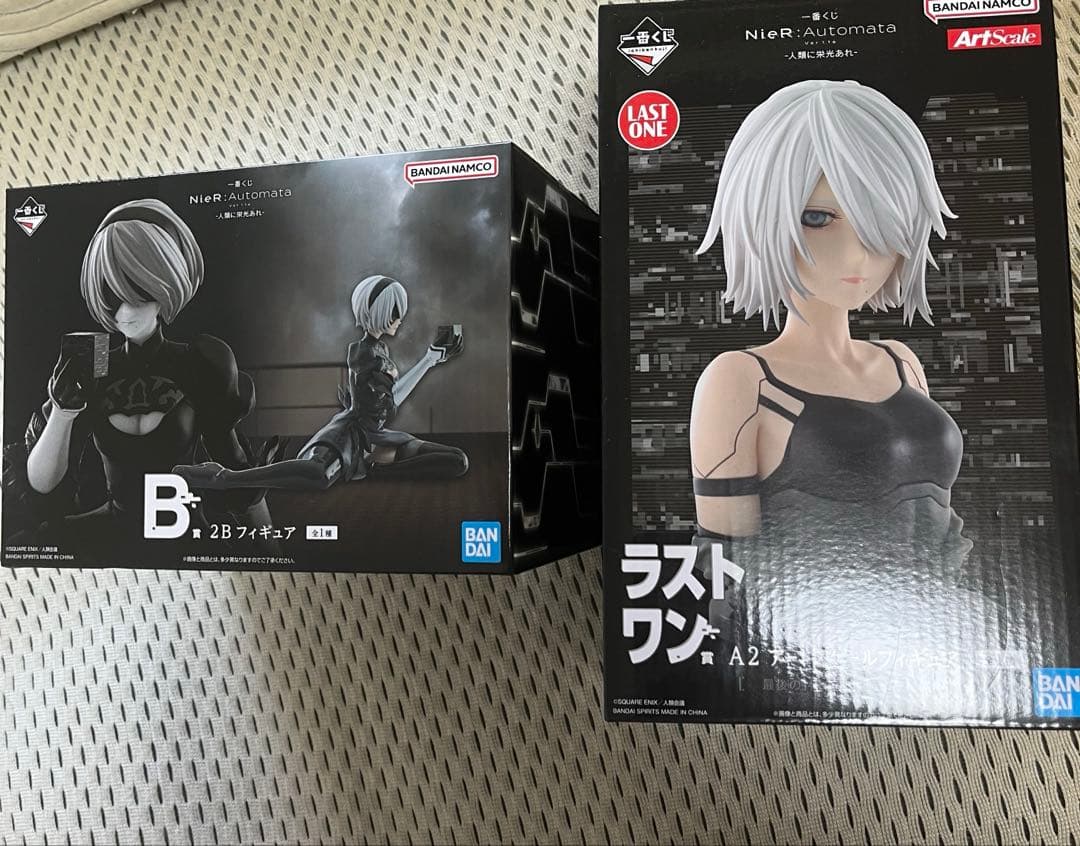 NieR:Automata 2B A2 フィギュア 2個セット 一番くじ