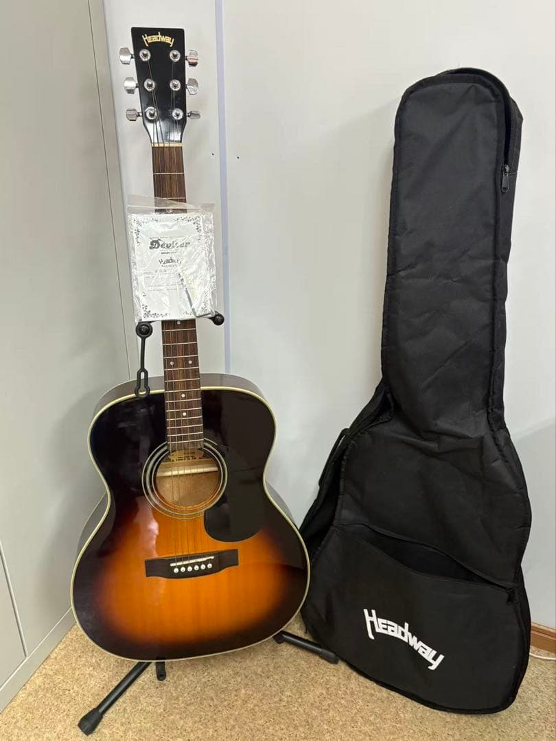 綺麗美品Headway HF-25/SB アコースティックギター