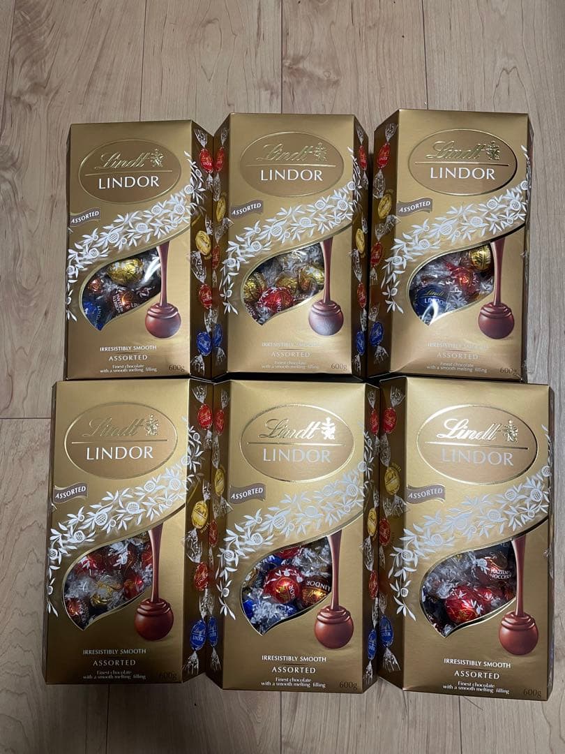 たまち専用 リンツ リンドール 4種アソート 600g 6個