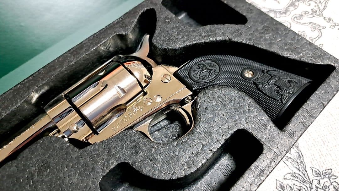 [美品] タナカ SAA ペガサス2 ニッケルフィニッシュ