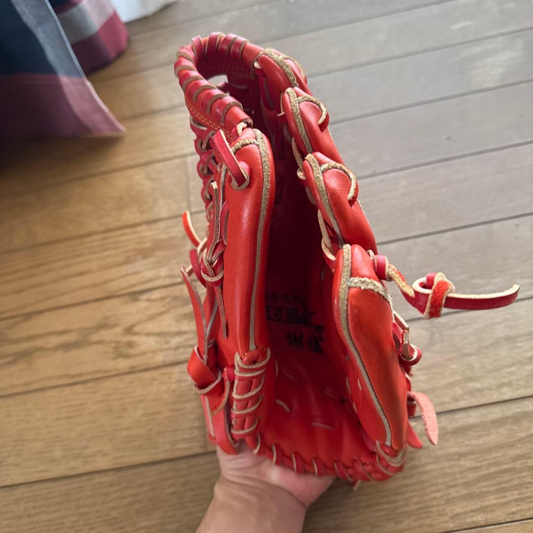 Nike SHADO 軟式グローブ オレンジ