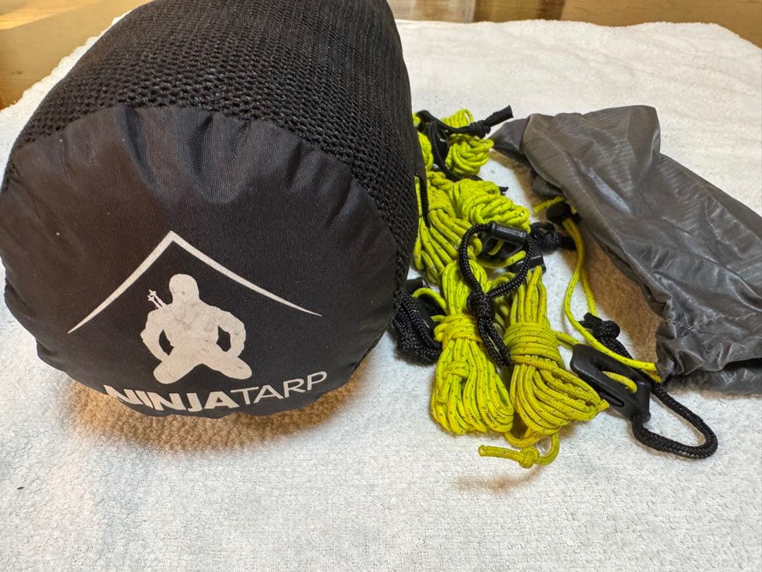 NINJA TARP タープ ロープ付き