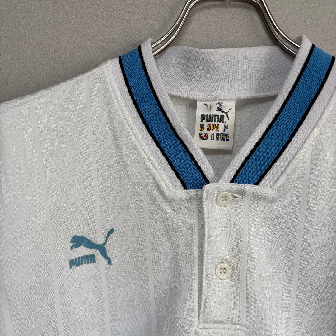 90s JUBILO ジュビロ磐田 プーマ ユニフォーム ゲームシャツ 白 L